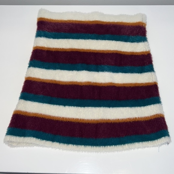 Free People Fig Jam Combo Ciara Fuzzy Sweater Mini Skirt size Small - Picture 8 of 13